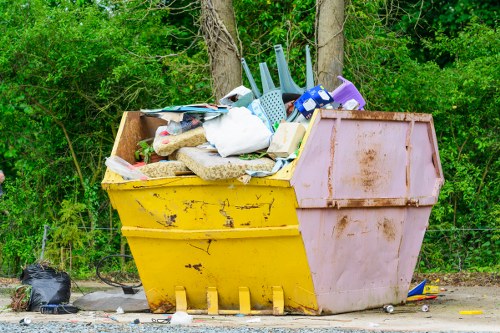 House clearance professionals at work in West Byfleet