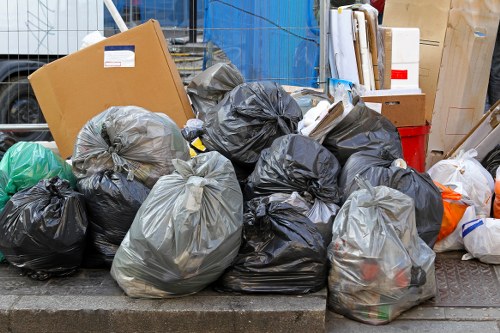 Recycling construction materials in West Byfleet