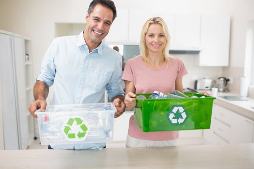 Satisfied customers after house clearance in West Byfleet